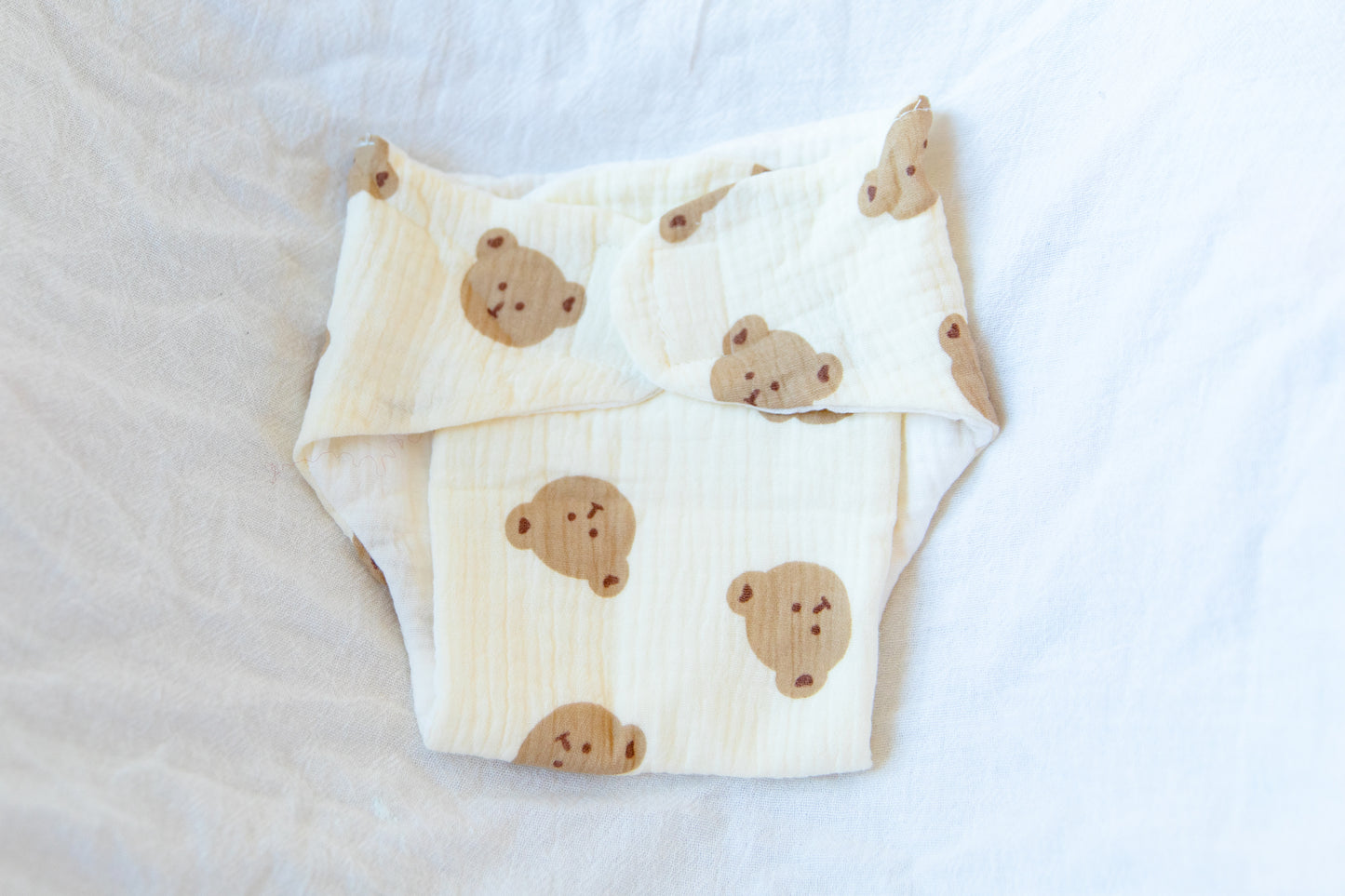 Teddy Bear Cloth Diaper