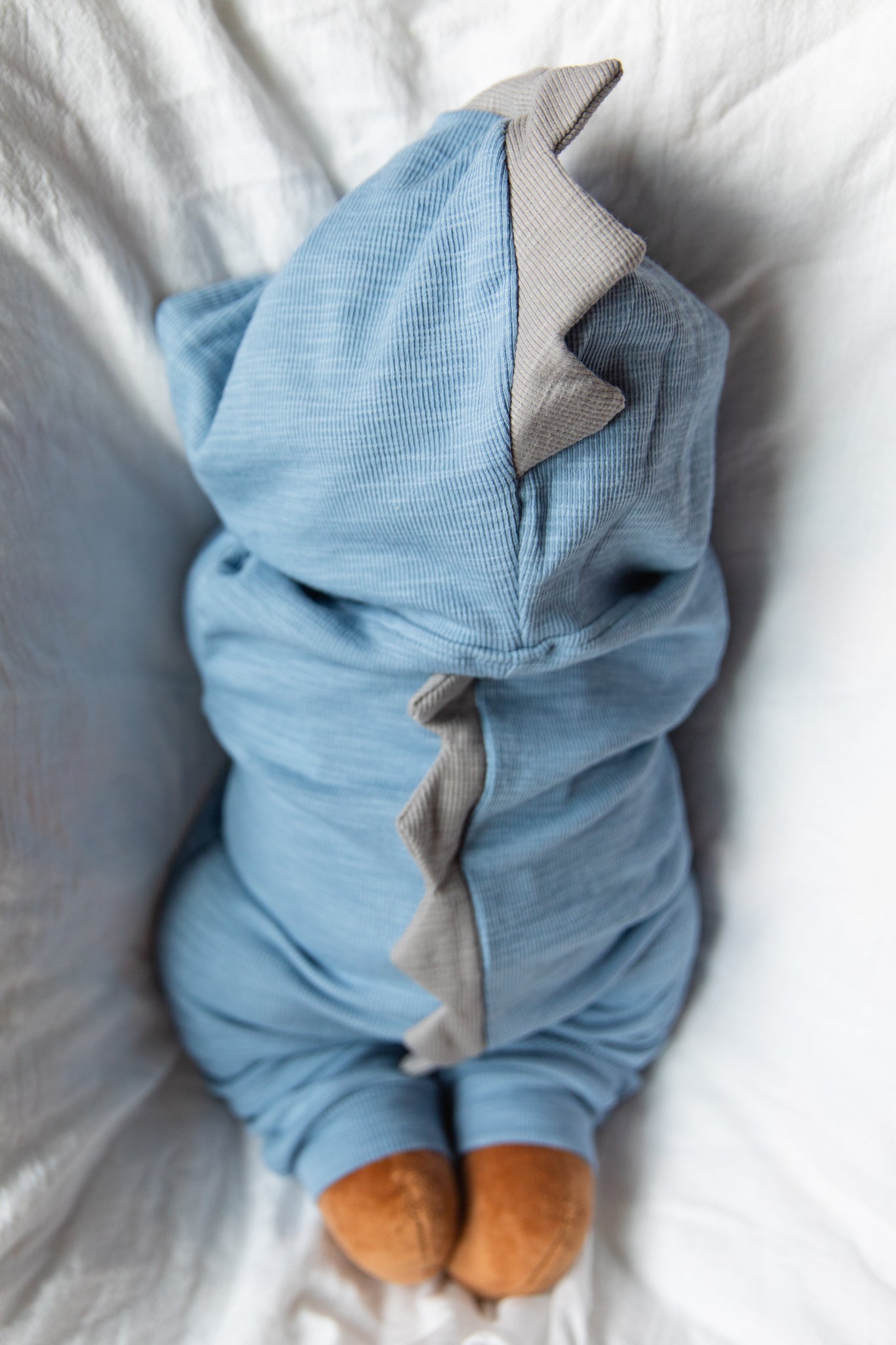 Dino Romper - Blue