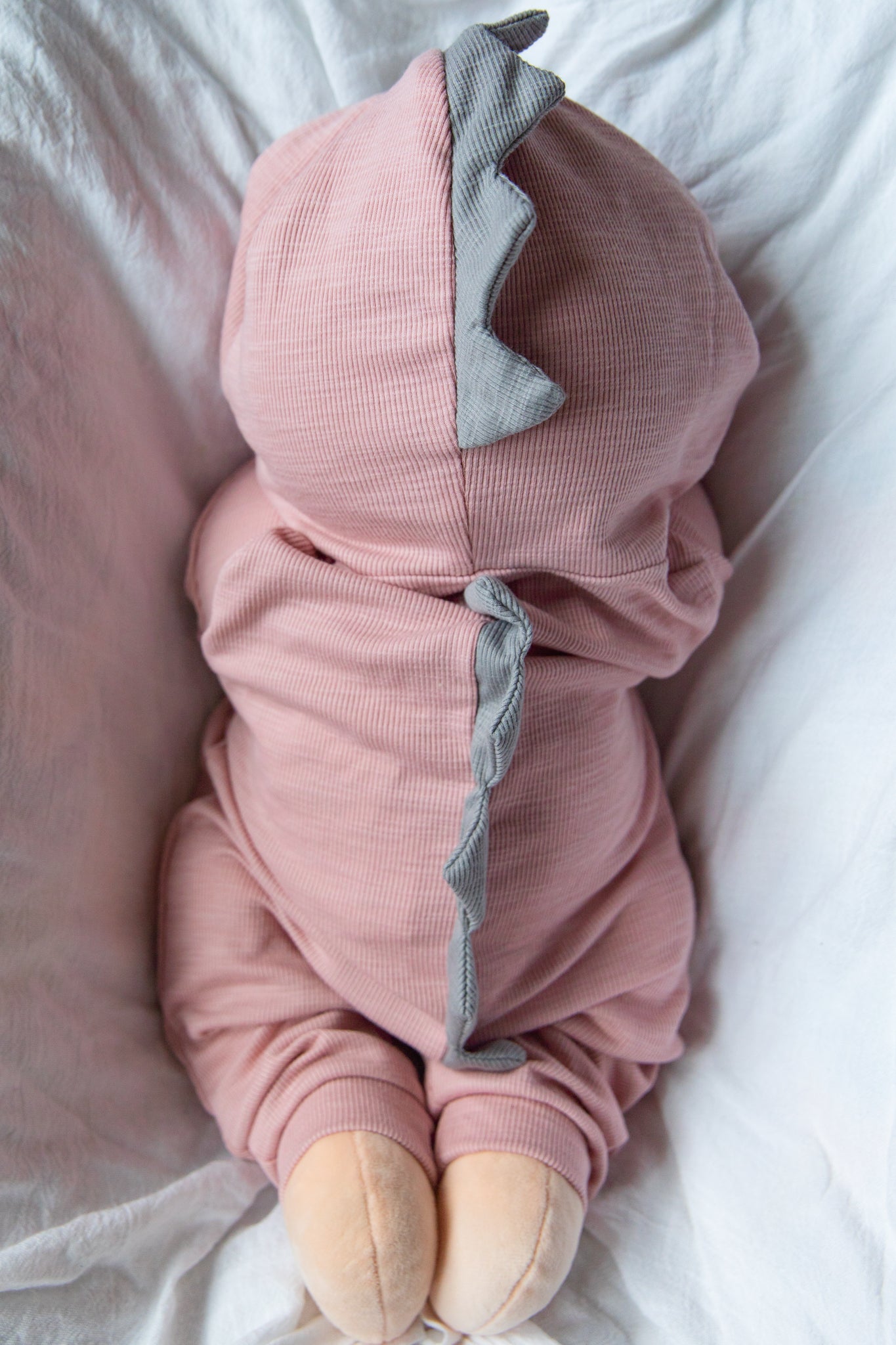 Dino Romper - Pink