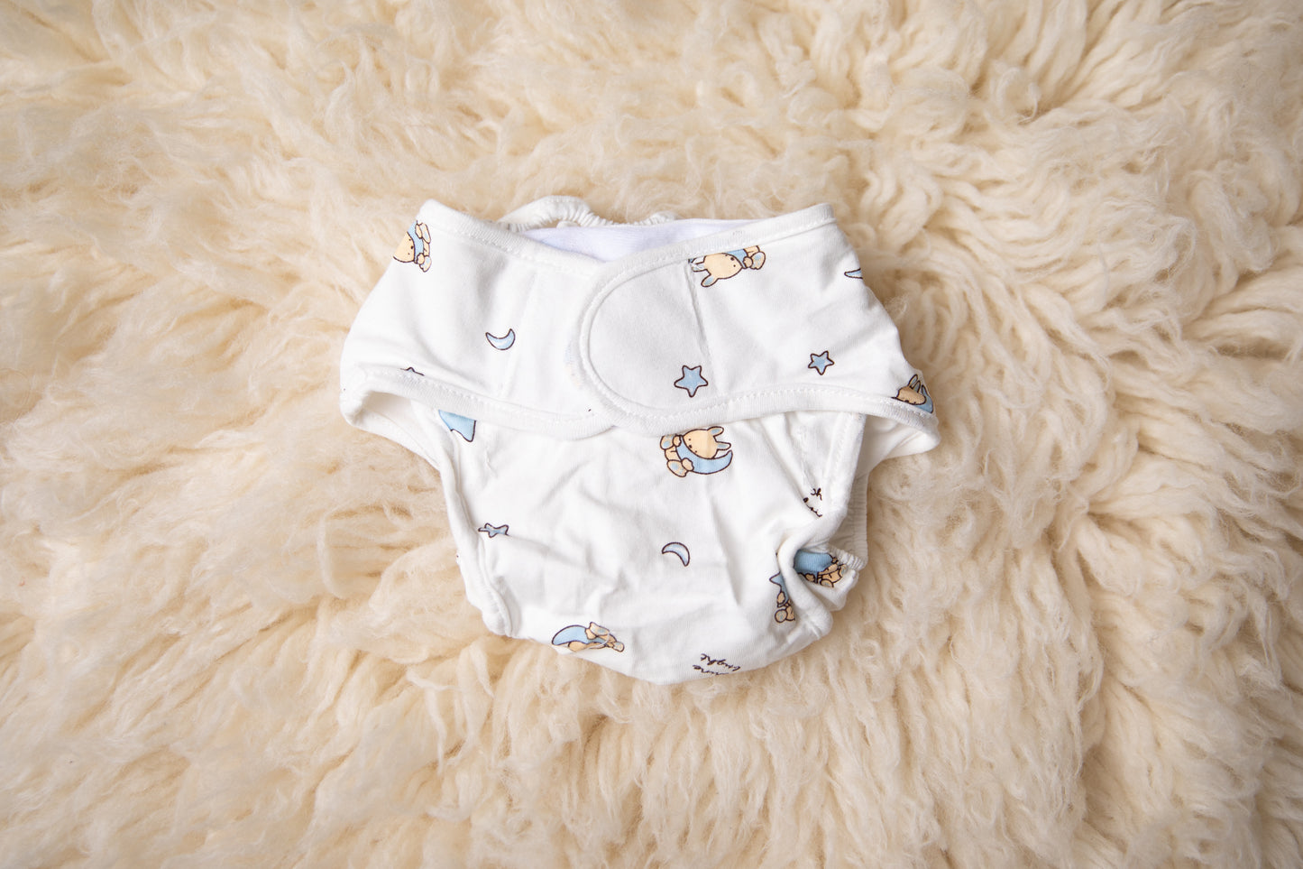 Blue Cloth Diaper