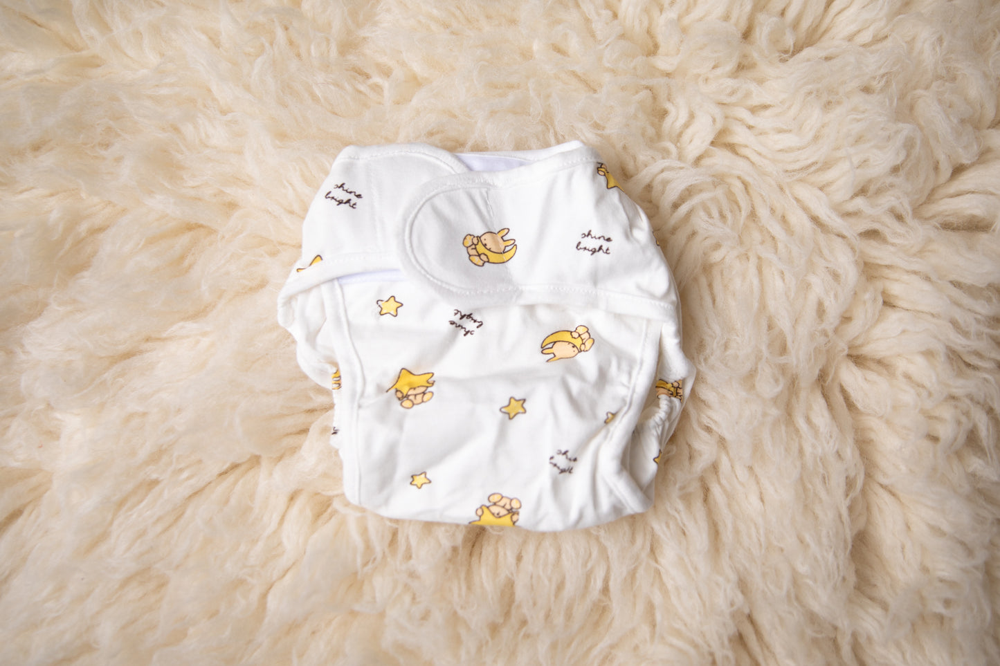 Yellow Cloth Diaper