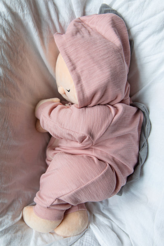 Dino Romper - Pink