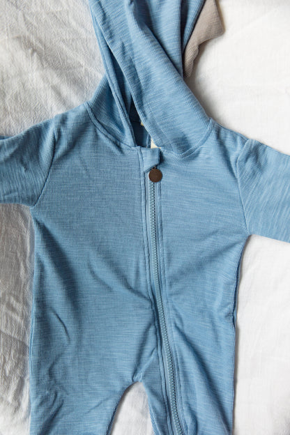 Dino Romper - Blue