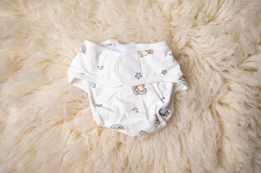 Blue Cloth Diaper
