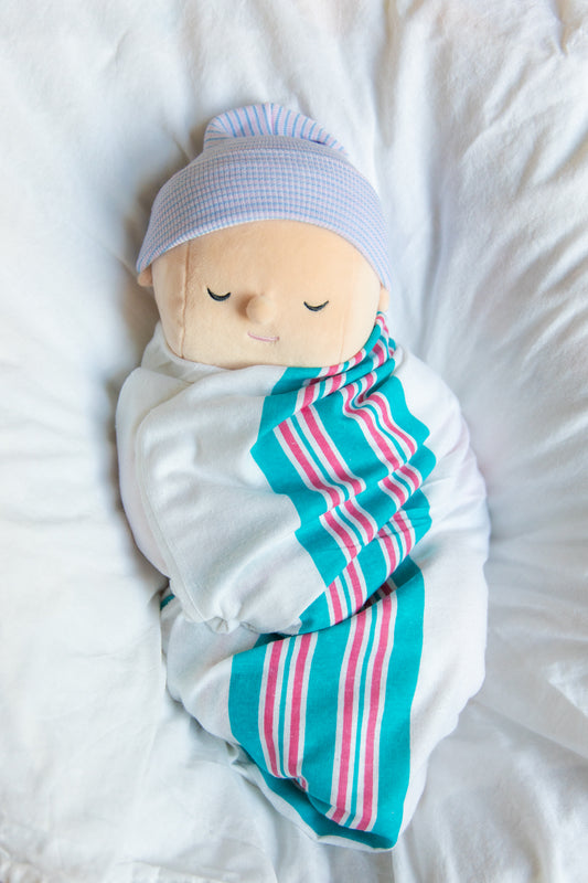 Welcome to the World Surprise Weighted Doll